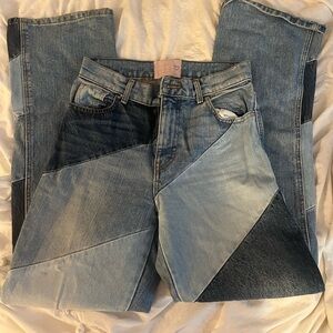 Revice Patchwork Denim Jeans